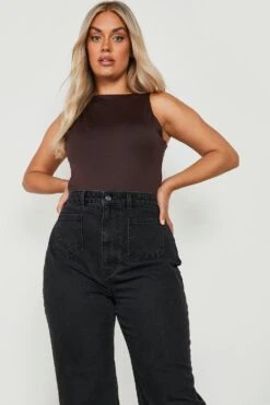 Plus Schlagjeans Mit Heller Waschung -Plus Jane Stil Geschaft gzz29732 black xl 3