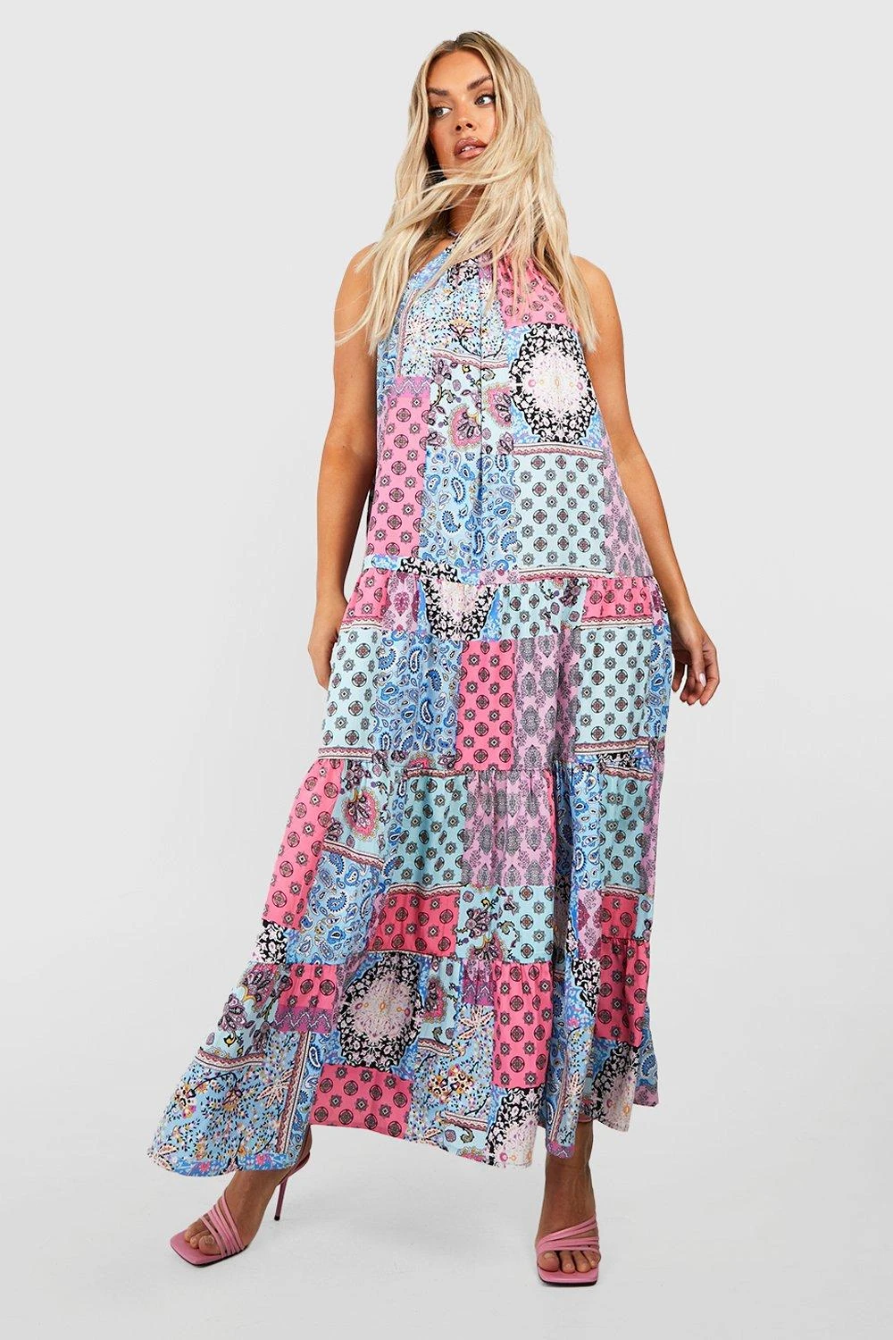 Plus Paisley-Print Maxikleid 3 Plus Paisley-Print Maxikleid