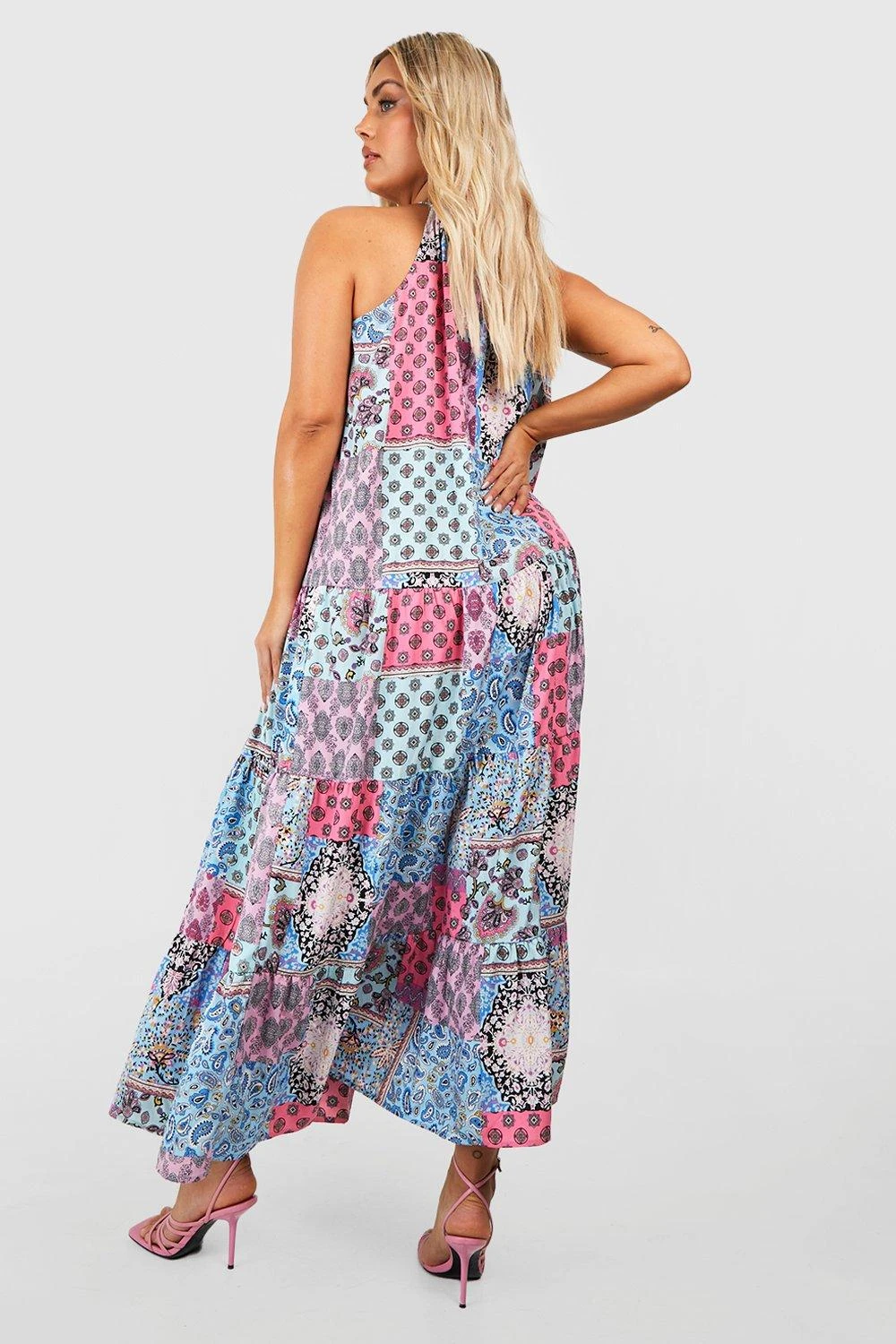 Plus Paisley-Print Maxikleid 4 Plus Paisley-Print Maxikleid – Bild 2