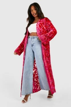 Plus Maxi Kimono