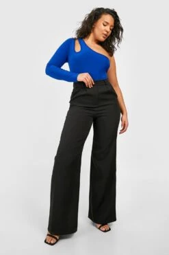 Plus Einärmliger Cut-Out Body -Plus Jane Stil Geschaft gzz51648 cobalt xl 2