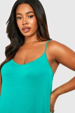 Plus Jersey-Maxikleid 9 Plus Jersey-Maxikleid -Plus Jane Stil Geschaft gzz55810 green xl 3