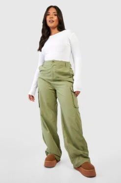 Plus Langärmliges Basic Rundhals T-Shirt -Plus Jane Stil Geschaft pzz61334 white xl 2