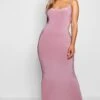 Plus Maxikleid -Plus Jane Stil Geschaft pzz82226 mauve xl